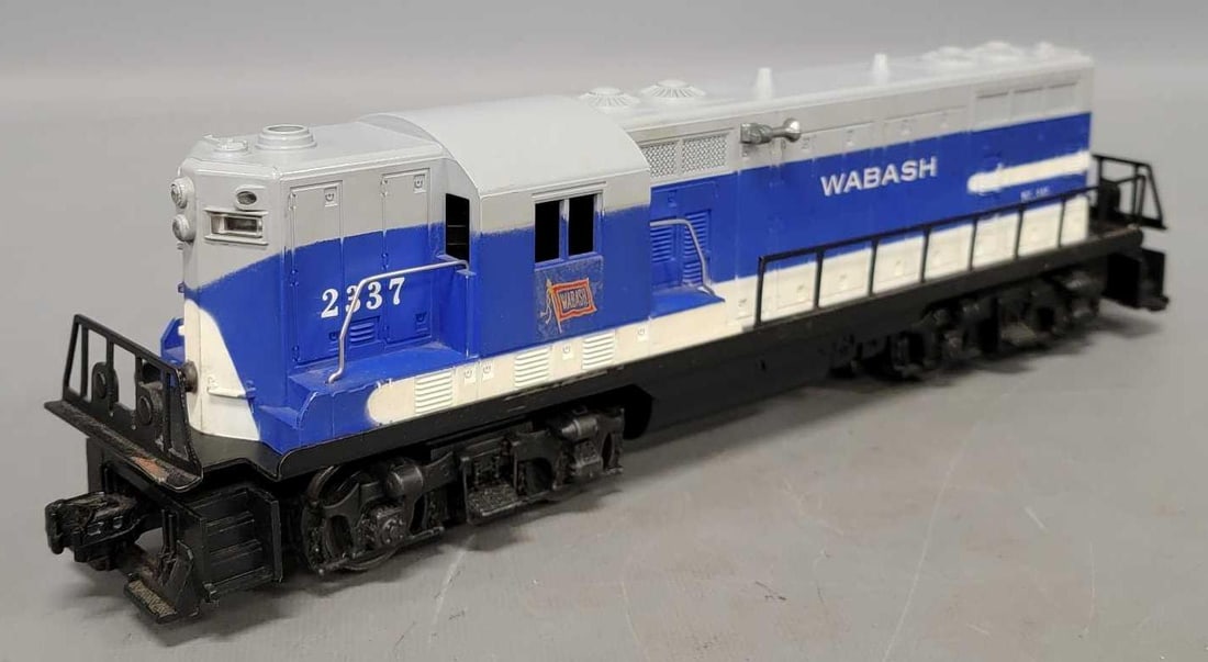 Lionel postwar O 2337 Wabash GP-7 diesel locomotive (1 of 7)