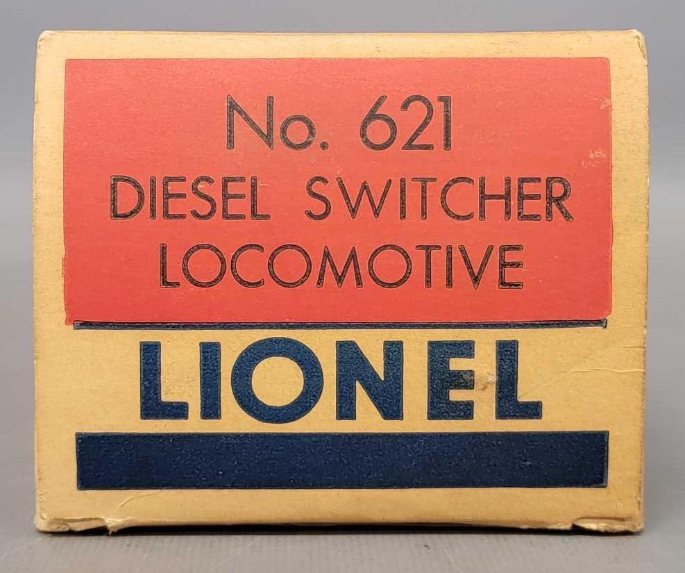 Lionel postwar O original box ONLY for 621 NW-2 Jersey Central diesel switcher (1 of 6)