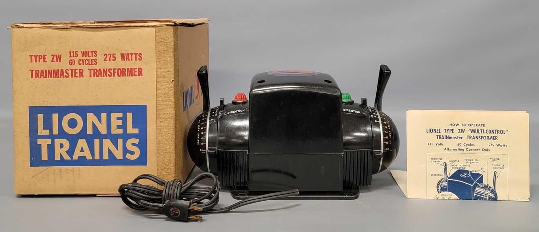 Lionel postwar 275W  ZW transformer in original box (1 of 14)