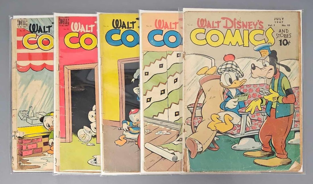 Five Disney Comics and Stories (1 of 3)