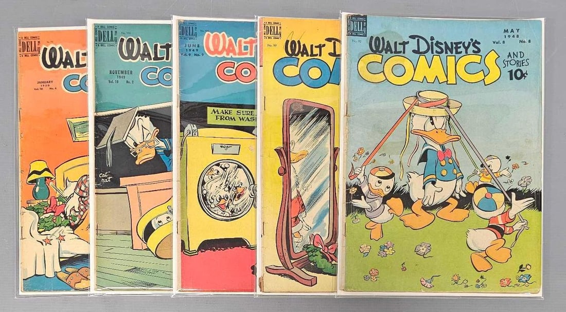 Five Disney Comics and Stories (1 of 3)