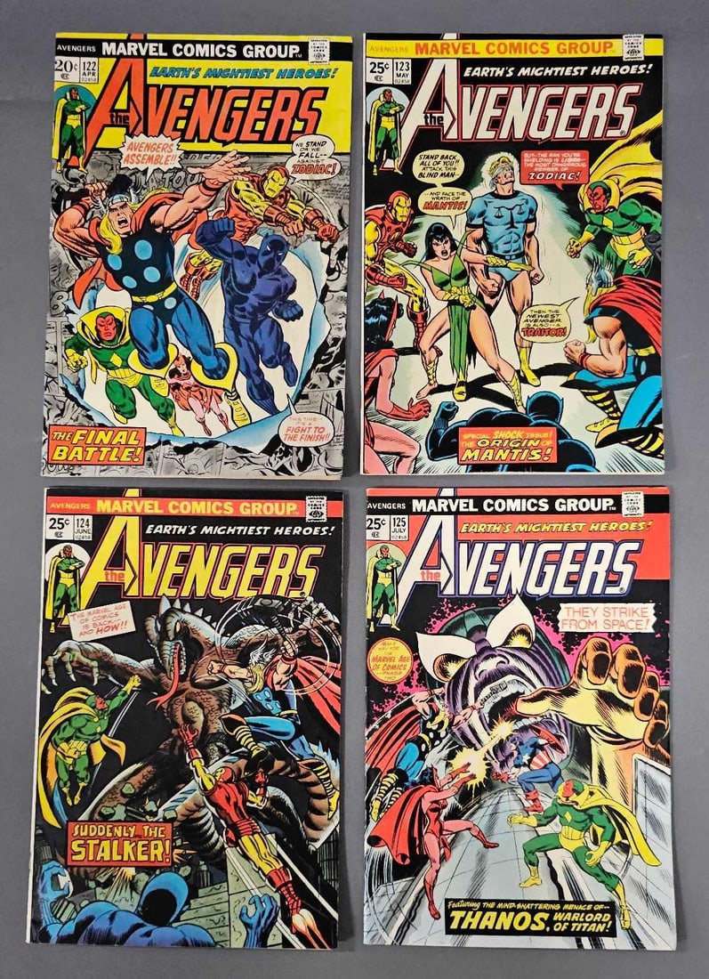 Four Avengers Comics (1 of 4)