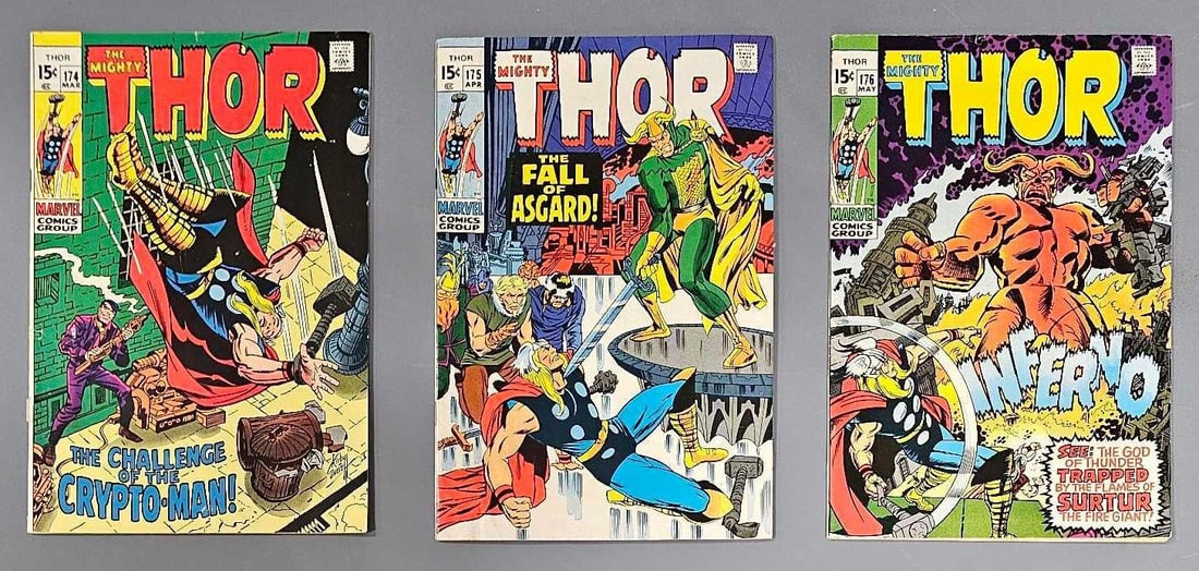 Three Thor Comics (1 of 5)