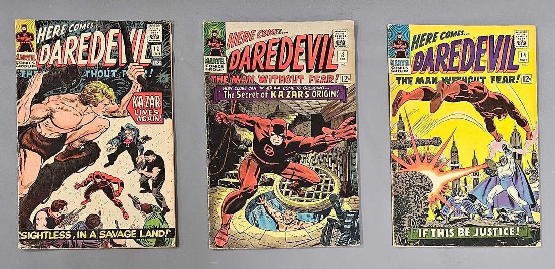 Three Daredevil Comics (1 of 5)