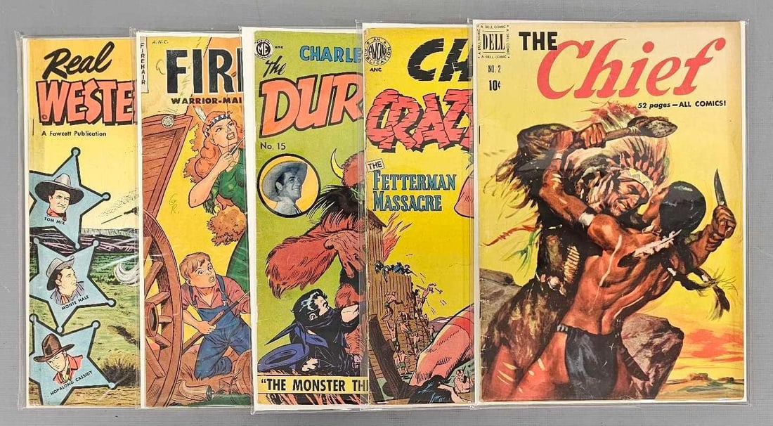 Five Golden Age Comics (1 of 3)