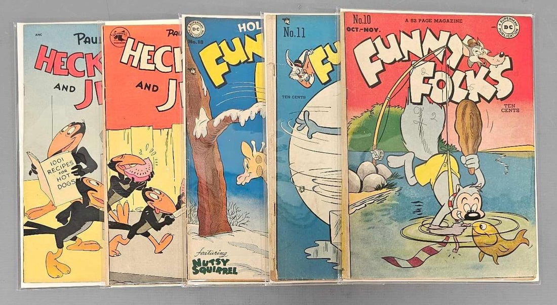 Five Golden Age DC Funny Animal Comics (1 of 3)