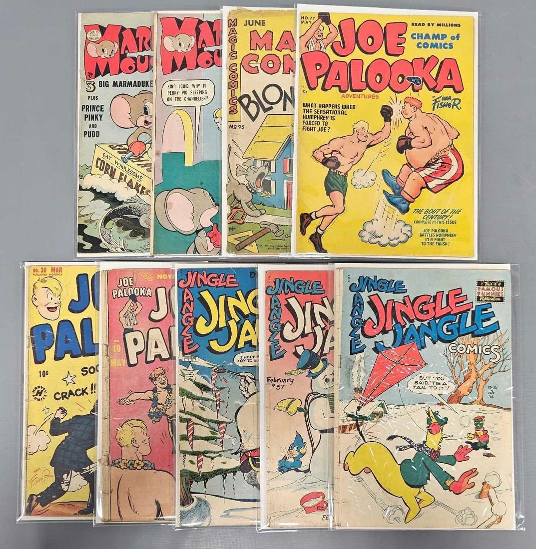 Nine Golden Age Comics (1 of 4)