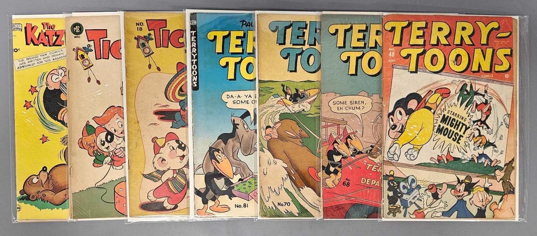 Seven Golden Age Comics (1 of 4)