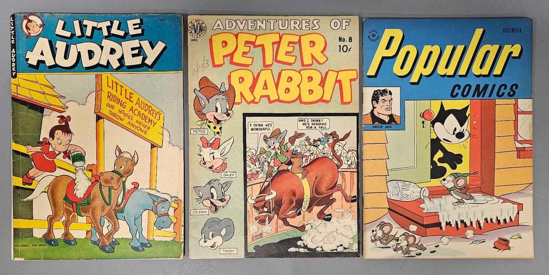 Three Golden Age comics (1 of 6)