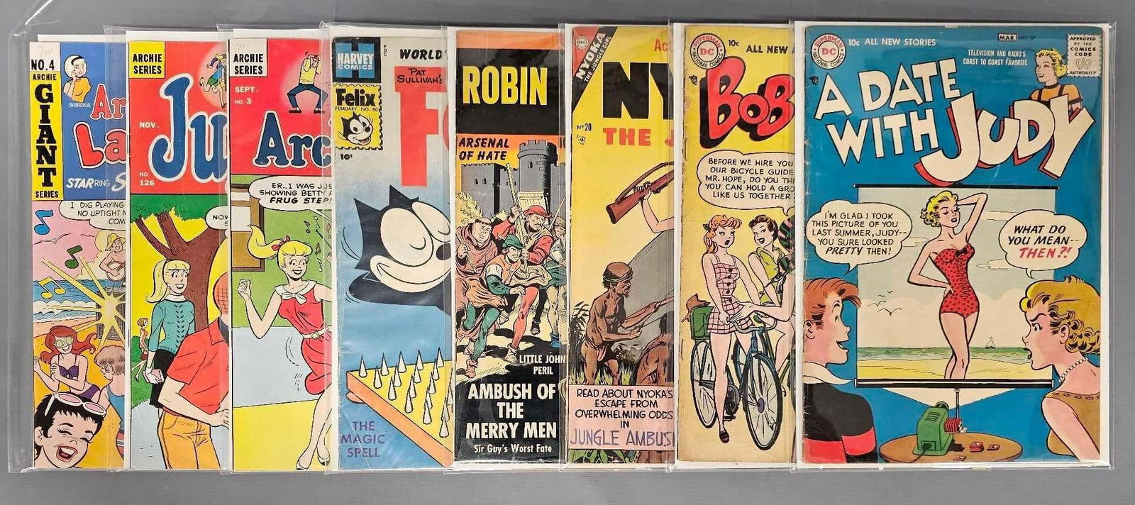Eight mixed Silver Age Archie and other comics (1 of 5)