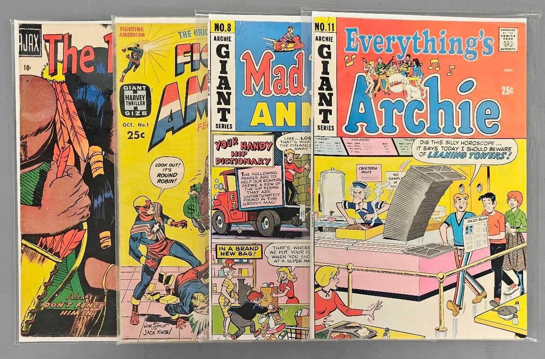 Four mixed Silver Age comics (1 of 5)