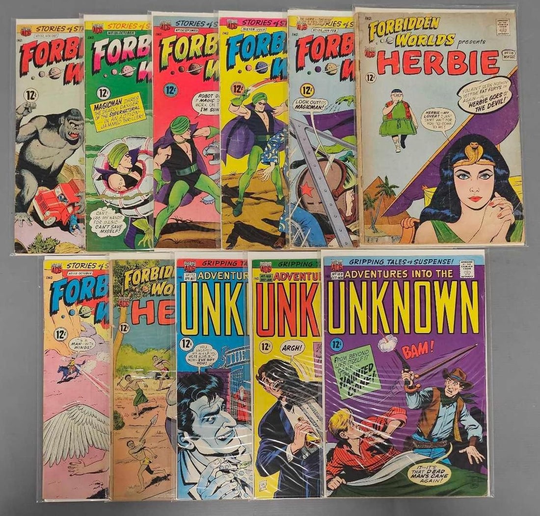 Eleven ACG Comics Forbidden Worlds etc (1 of 5)