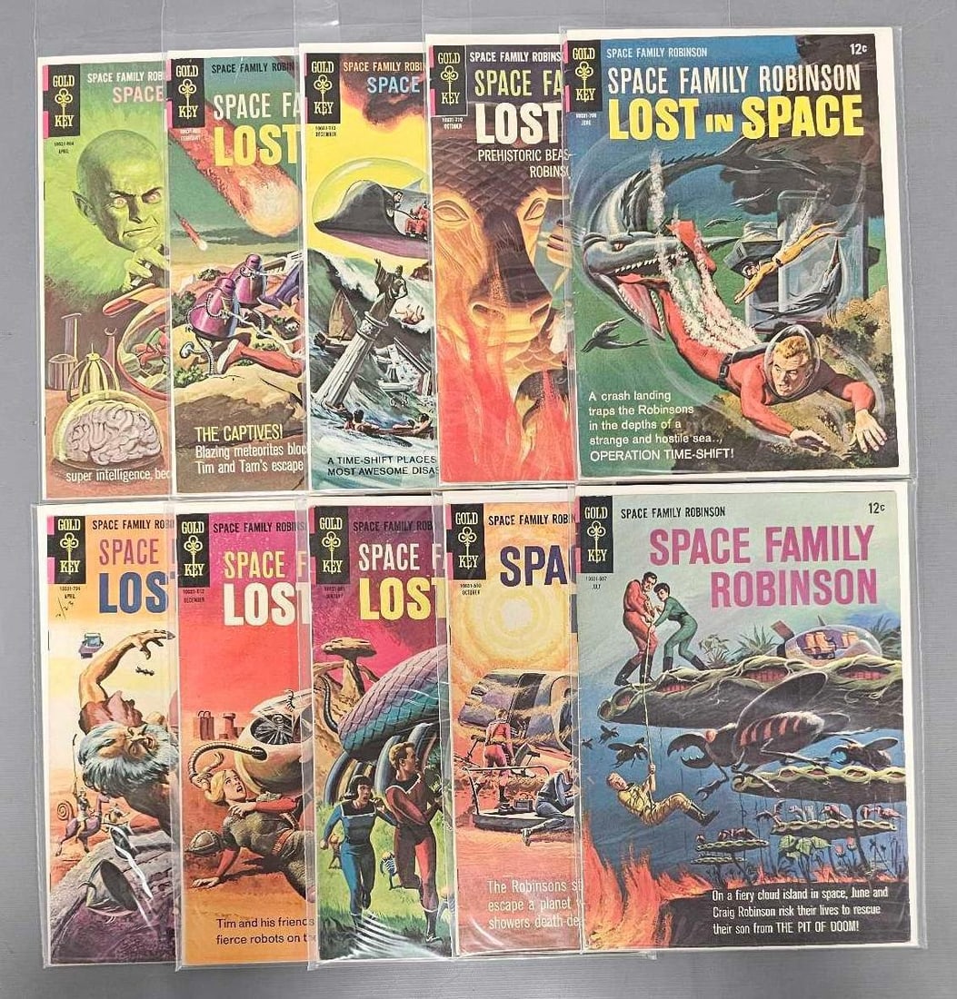 Ten Gold Key Comics (1 of 4)