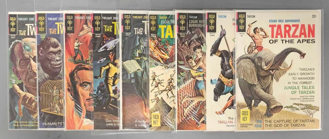 Nine Gold Key Comics (1 of 4)