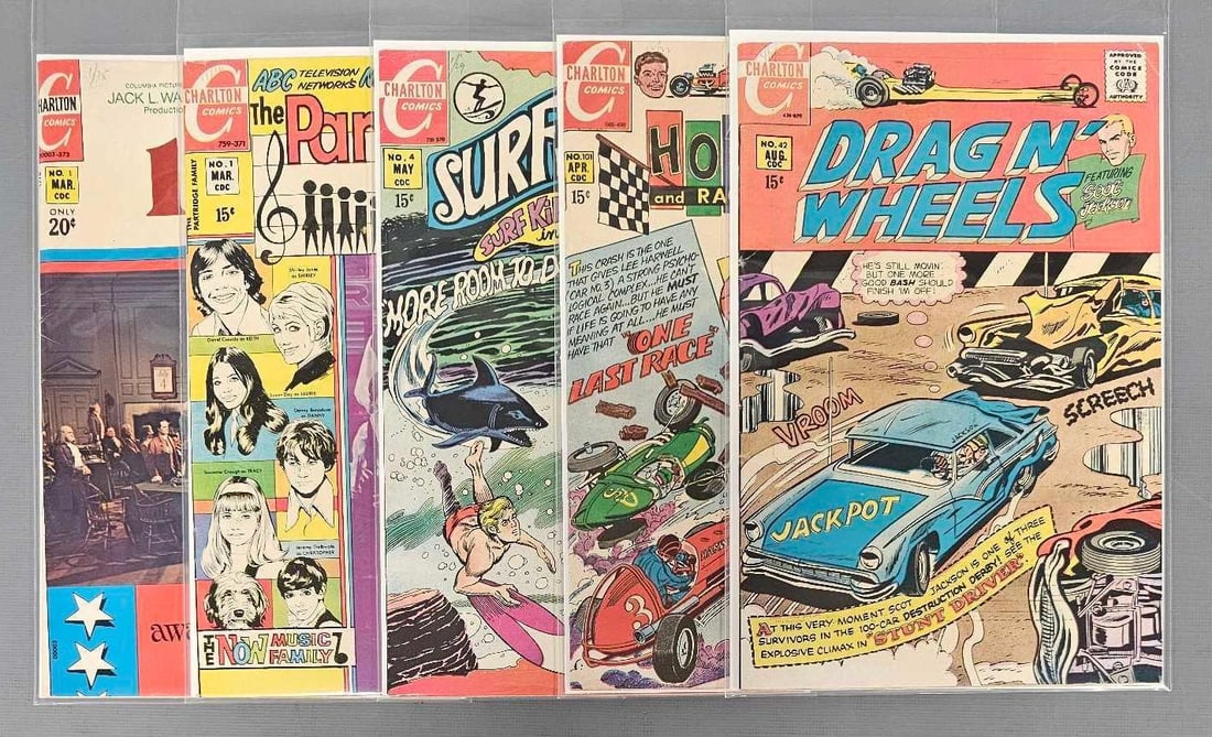 Five Charlton Comics (1 of 3)