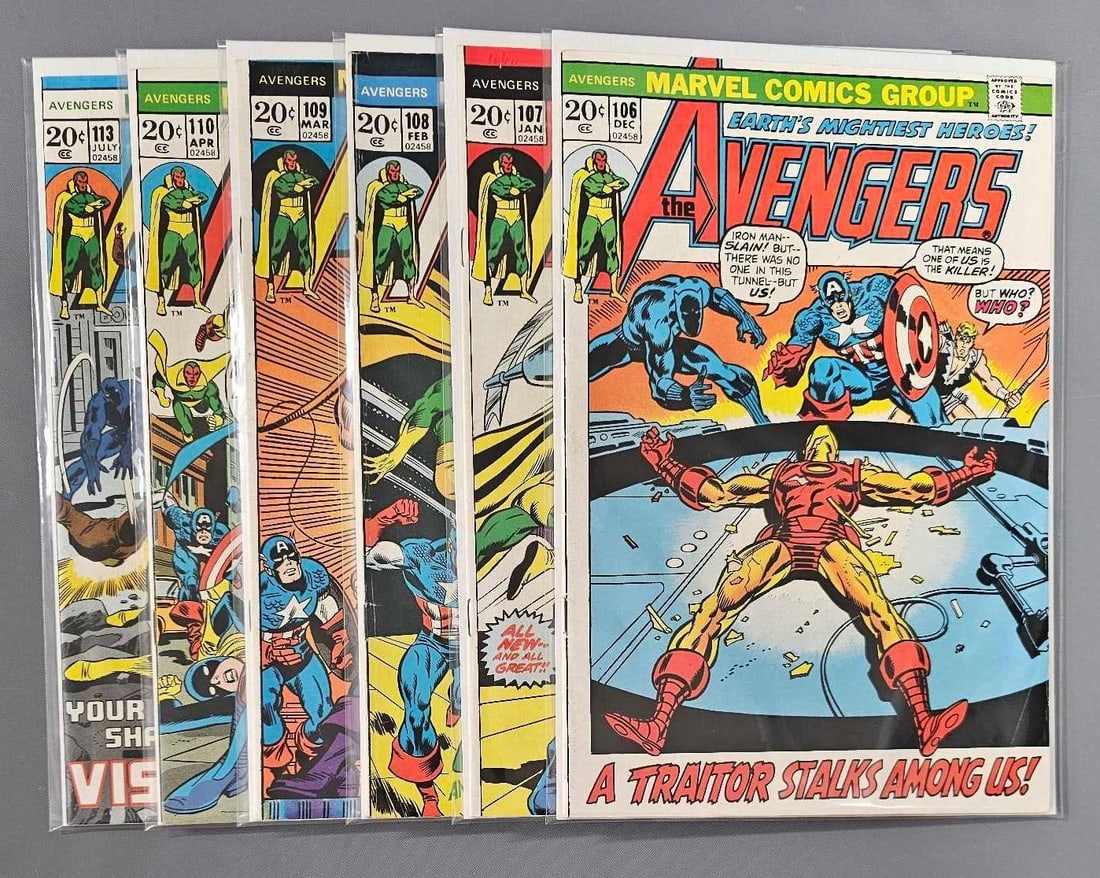Six Avengers Comics (1 of 3)