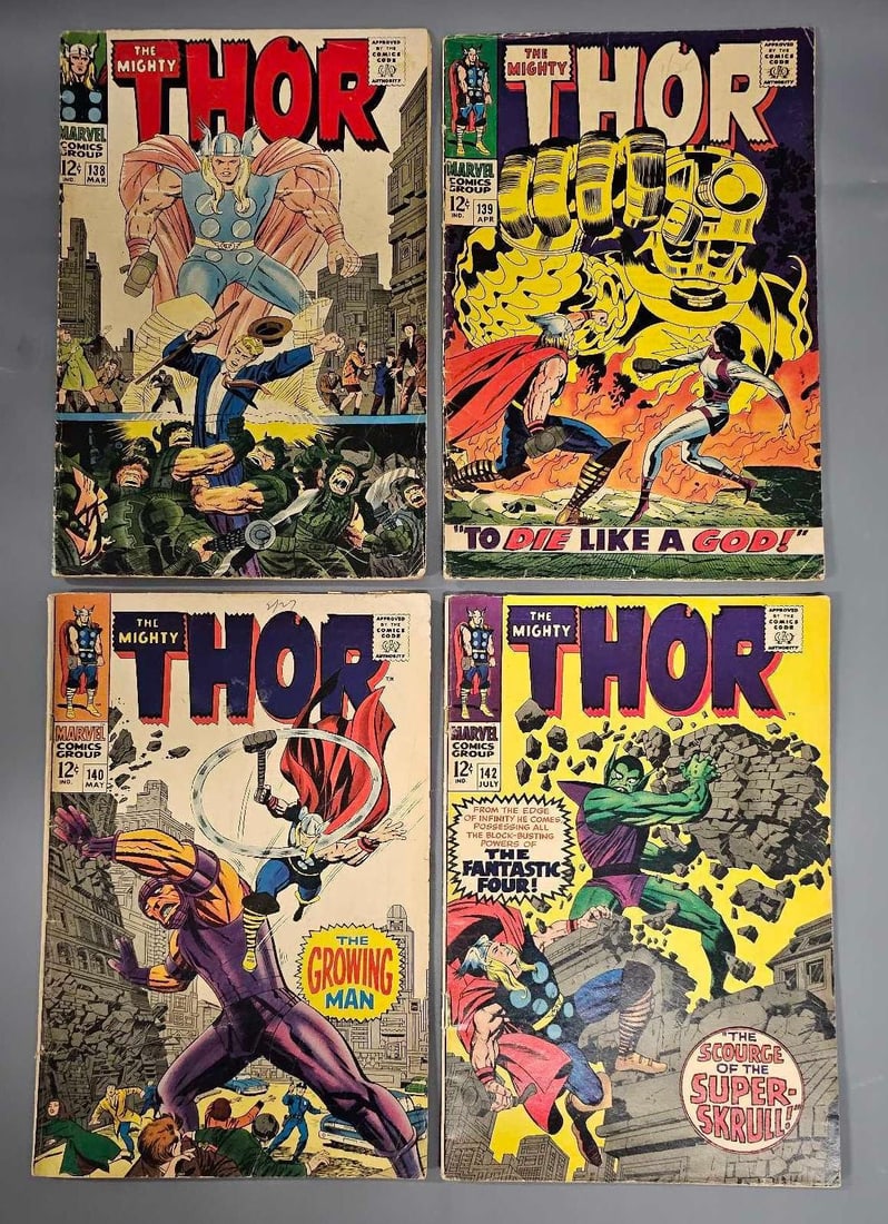 Four Thor Comics (1 of 4)