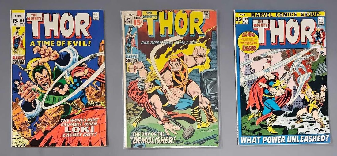 Three Thor Comics (1 of 5)