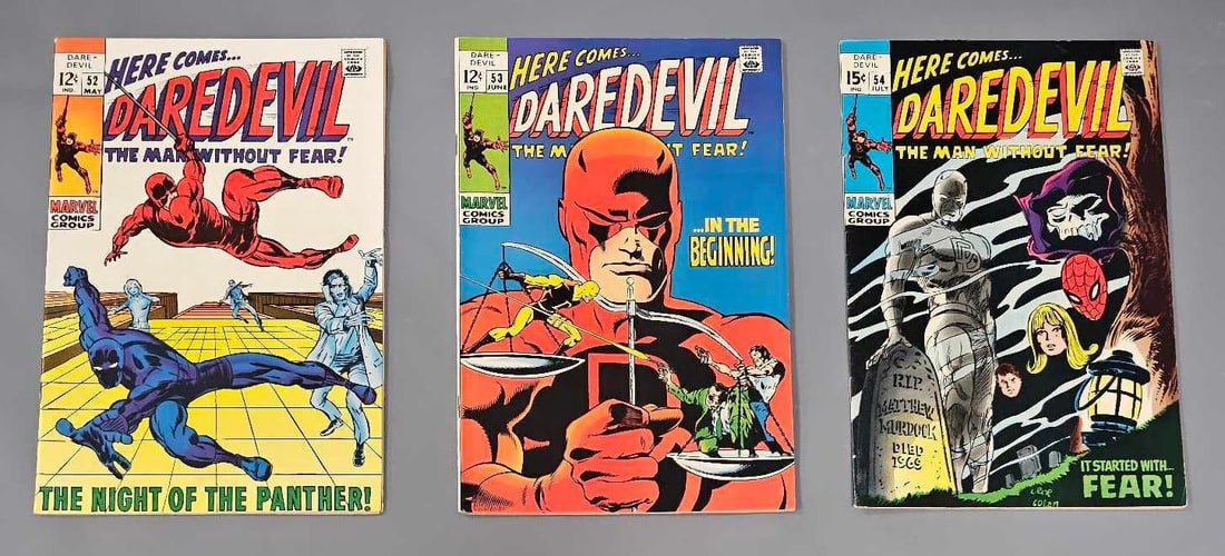 Three Daredevil Comics (1 of 5)