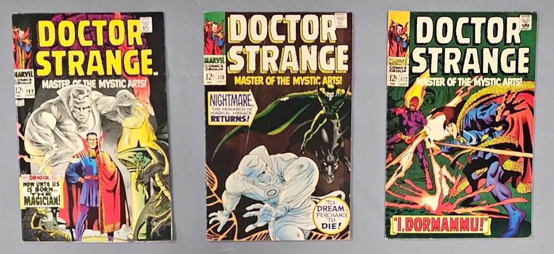 Three Doctor Strange  Comics (1 of 5)