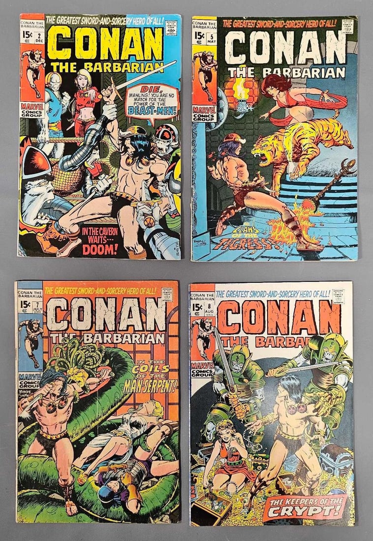 Four Conan Comics (1 of 4)