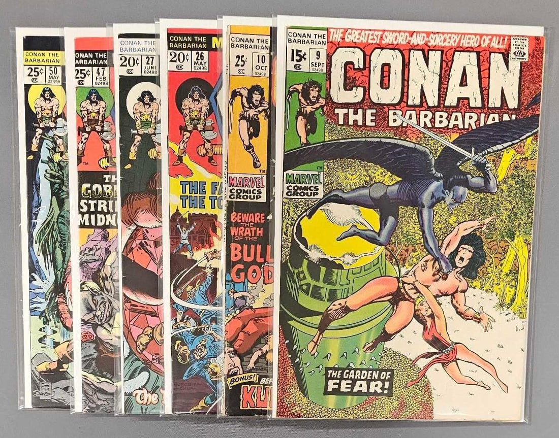 Six Conan Comics (1 of 3)