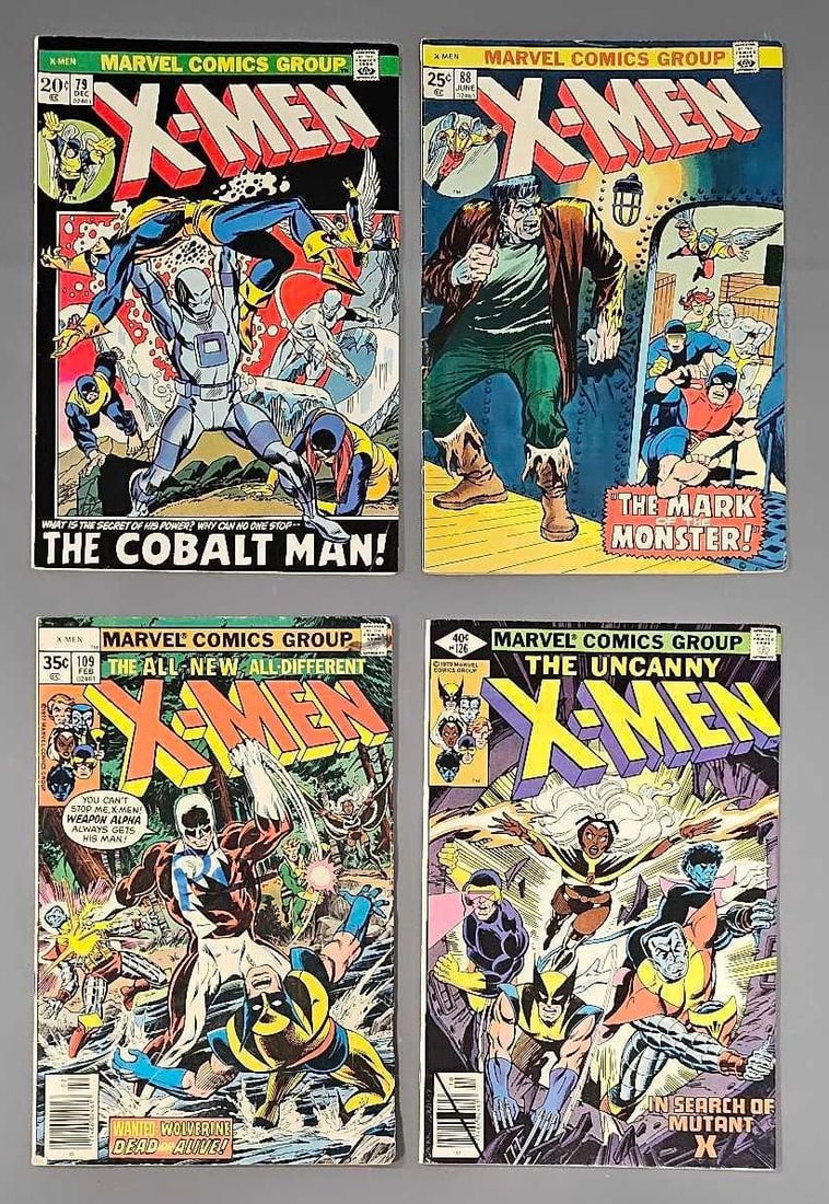 Four X-Men  Comics (1 of 4)