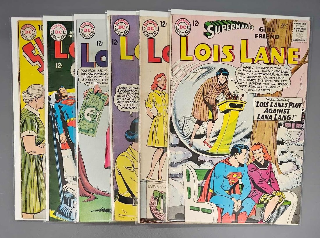 Six Superman Comics (1 of 3)