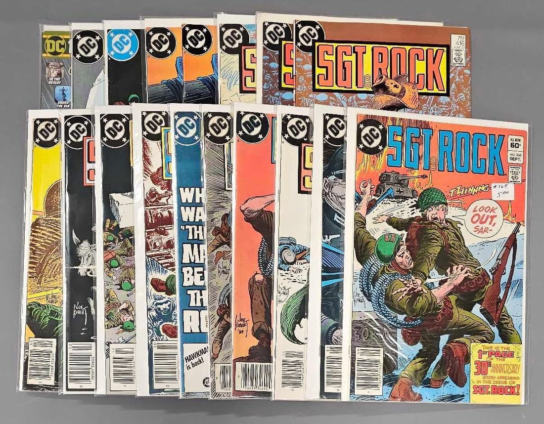 Sixteen Sgt. Rock Comics (1 of 6)