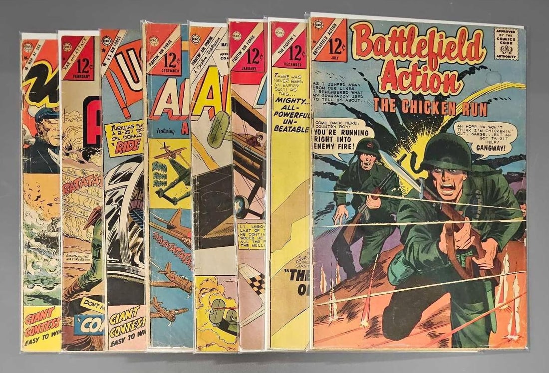 Eight CDC War Comics (1 of 4)