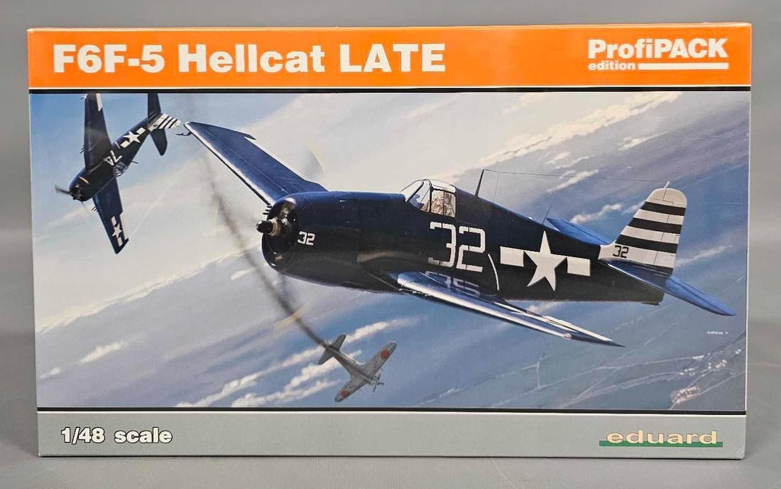 Factory sealed 1:48 Eduard F6F-5 Hellcat LATE kit 8224: Factory sealed 1:48 Eduard F6F-5 Hellcat LATE kit 8224