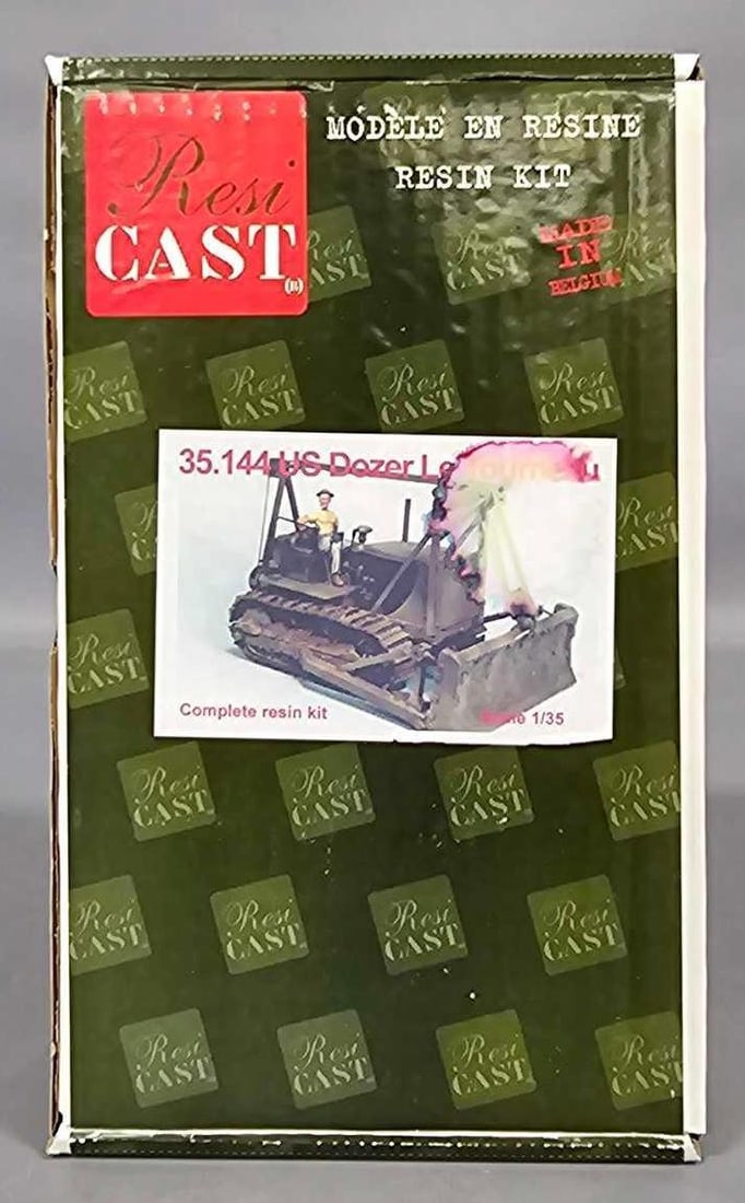 1:35 Resi Cast US Dozer Letourneau resin kit 35.144 (1 of 8)