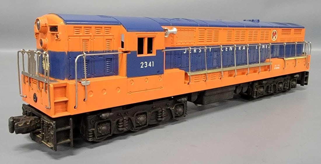 Lionel postwar O 2321 2322 2331 2341 FM frame with reproduction 2341 shell (1 of 13)