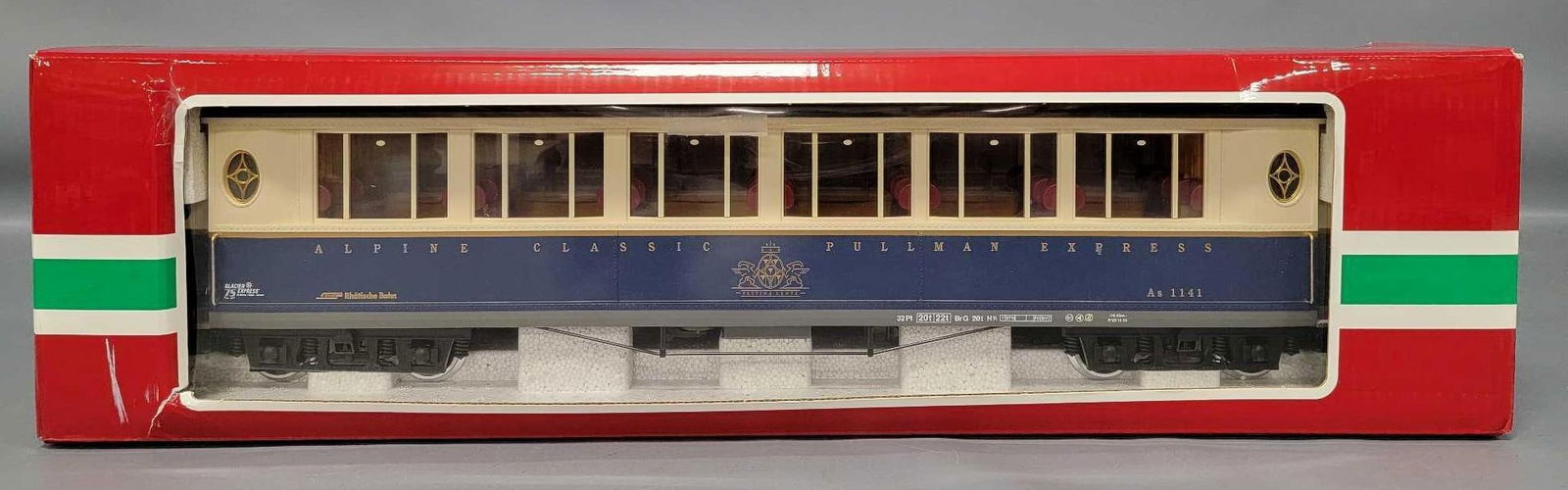 LGB G gauge 36650 Alpine Classic Pullman Express car in original box (1 of 7)