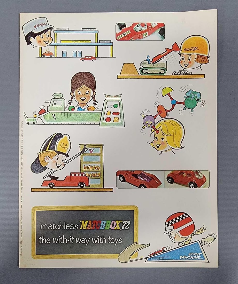Matchbox 1972 Dealers Catalogue in sleeve (1 of 4)
