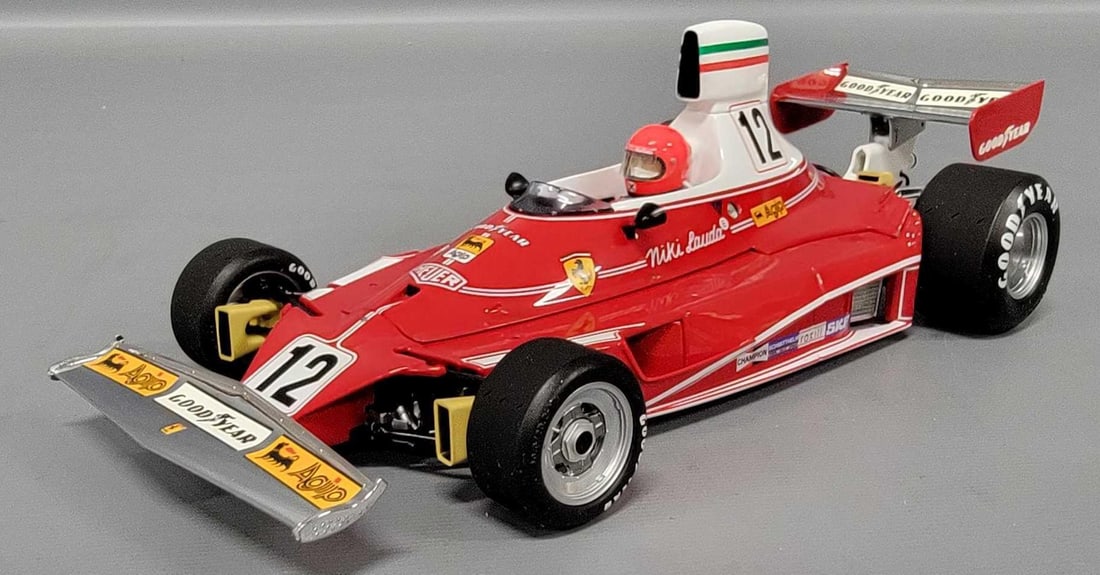 Exoto 1/18 Ferrari 312T Assembled Die Cast (1 of 9)