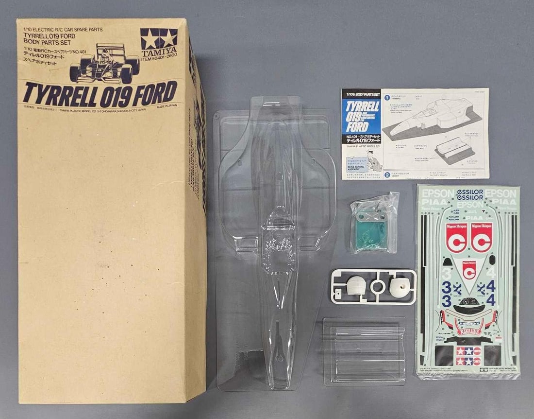 Tamiya Electric R/C spare parts Tyrrell 019 Ford body parts set 2600 (1 of 6)