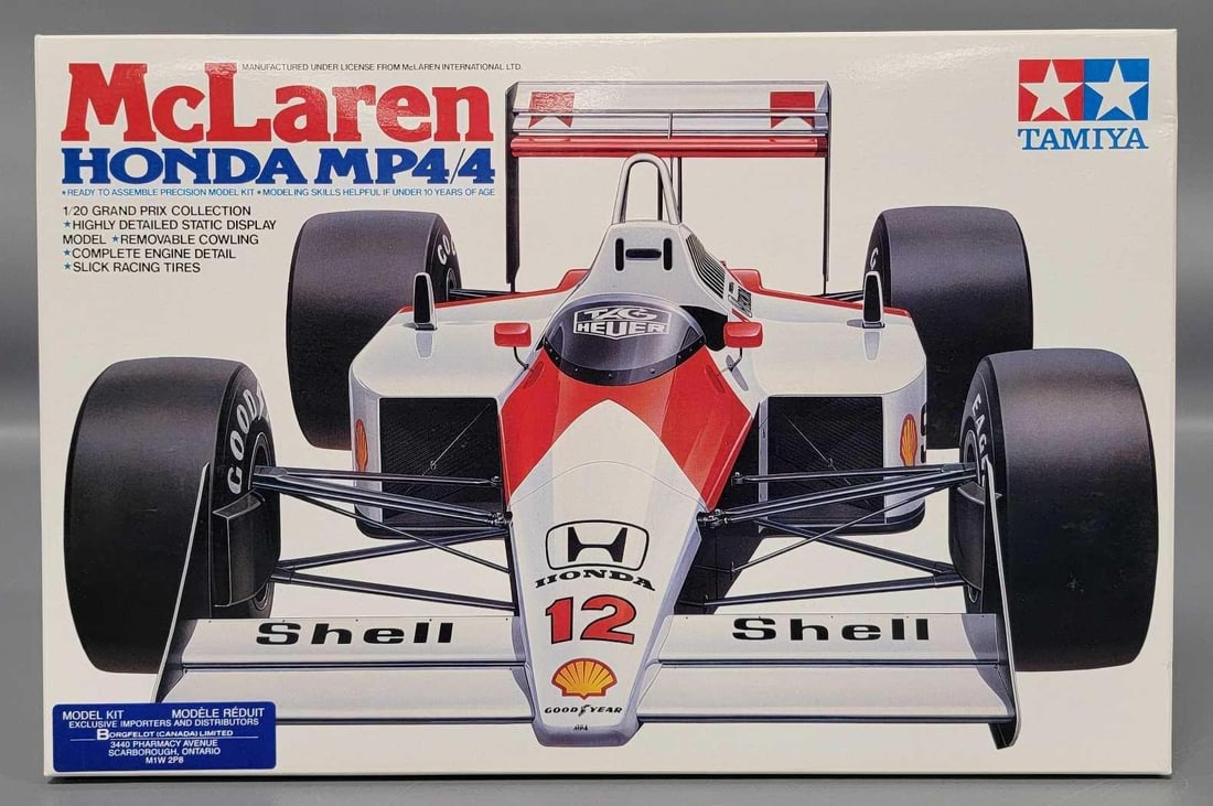 Tamiya 1/20 McLaren Honda MP4/4 kit 20022 in original box (1 of 3)