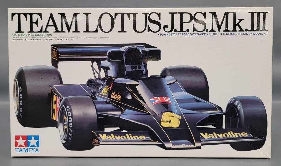 Tamiya 1/20 Team Lotus Jps Mk Iii In Original Box Kit 20004