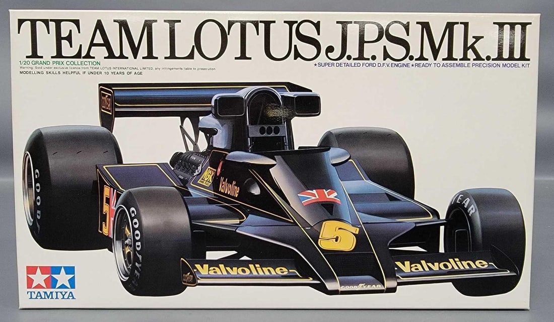 Tamiya 1/20 Team Lotus Jps Mk Iii In Original Box Kit 20004