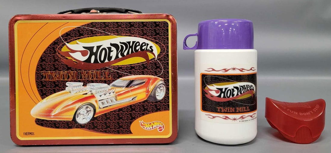 Hotwheels Twin Mill Lunchbox with thermos (1 of 7)