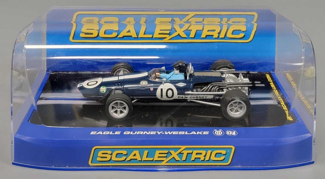 Scalextric Eagle Gurney-Weslake slot car in unopened original box (1 of 6)