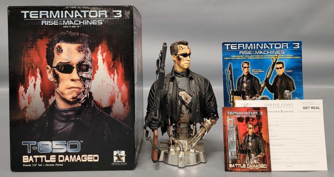 Gentle Giant Terminator 3 T-850 figure in original box (1 of 13)
