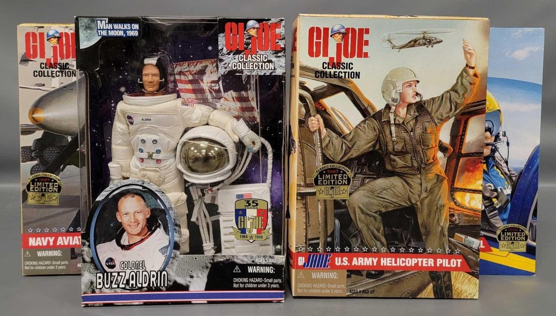 Four factory sealed GI Joe Limited Editon Classic Collection (1 of 6)