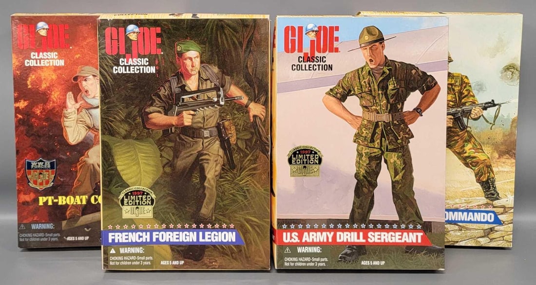 Four Factory sealed GI Joe Classic Collection (1 of 6)
