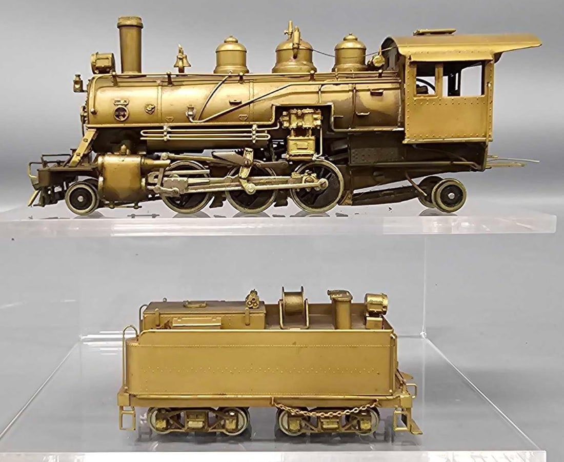 United PFM HO brass Oregon Lumber 2-6-2 steam locomotive (1 of 6)