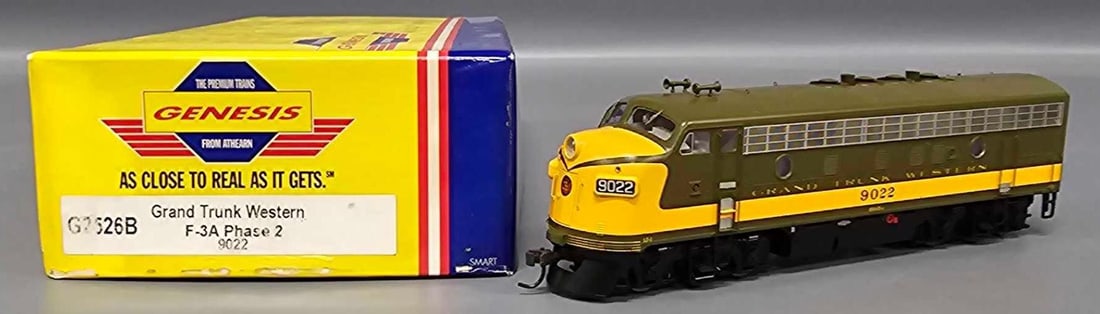 Athearn Genesis HO Grand Trunk Western F-3A diesel locomotive in OB (1 of 9)