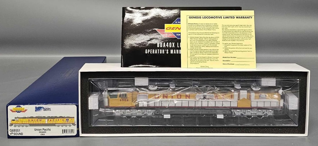 Athearn Genesis HO Union Pacific DA40X diesel locomotive in OB (1 of 5)