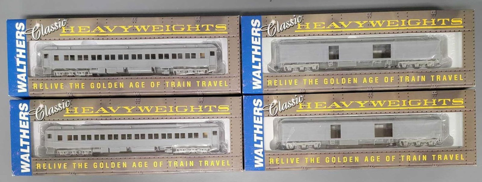 Four Walthers HO Classic Heavyweights Cars in OB (1 of 4)