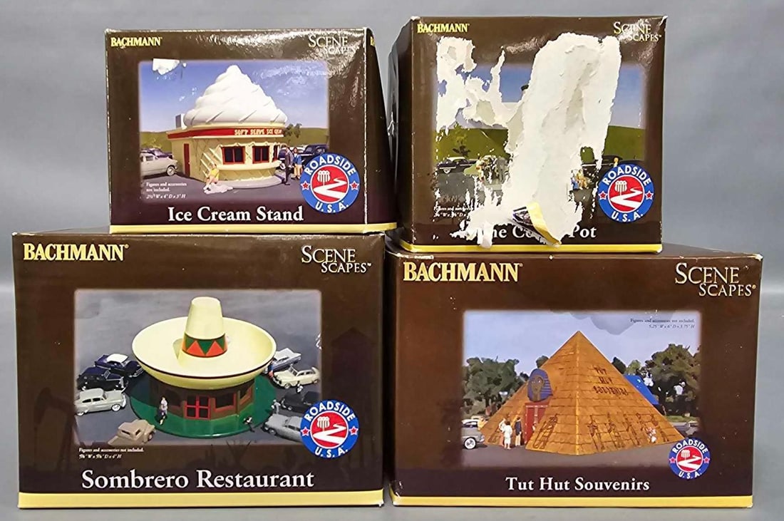 Four Bachmann Scene Scapes in OB (1 of 6)